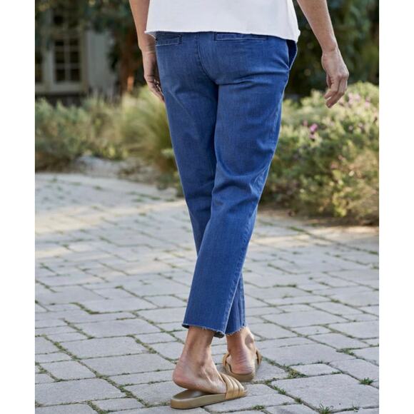 Frank & Eileen Wicklow Italian Performance Denim Jeans Medium 1977 Wash 6 Raw - Picture 2 of 10